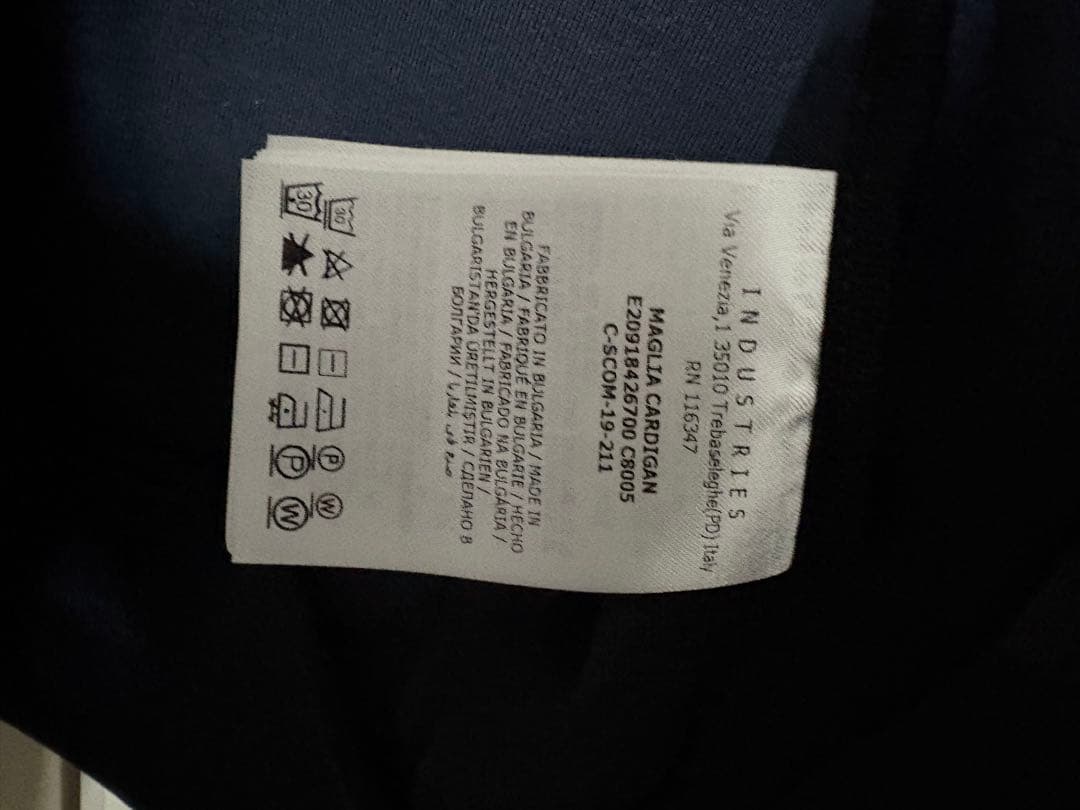 MONCLER ブラック トラックジャケット