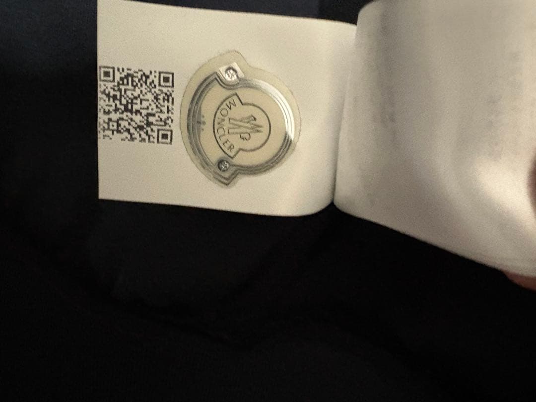 MONCLER ブラック トラックジャケット