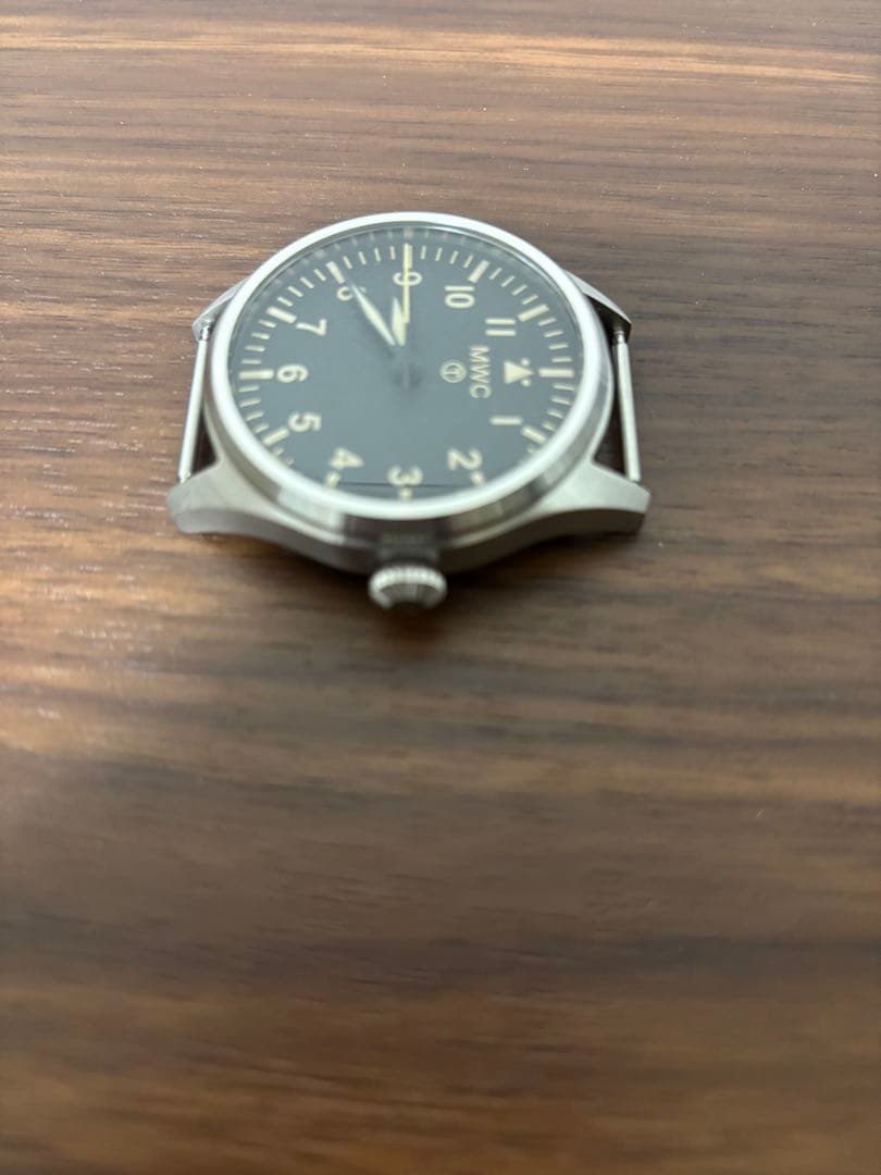 【超美品】MWC ミリタリーウォッチ　「アビエーター」/NATOベルト（BK）付