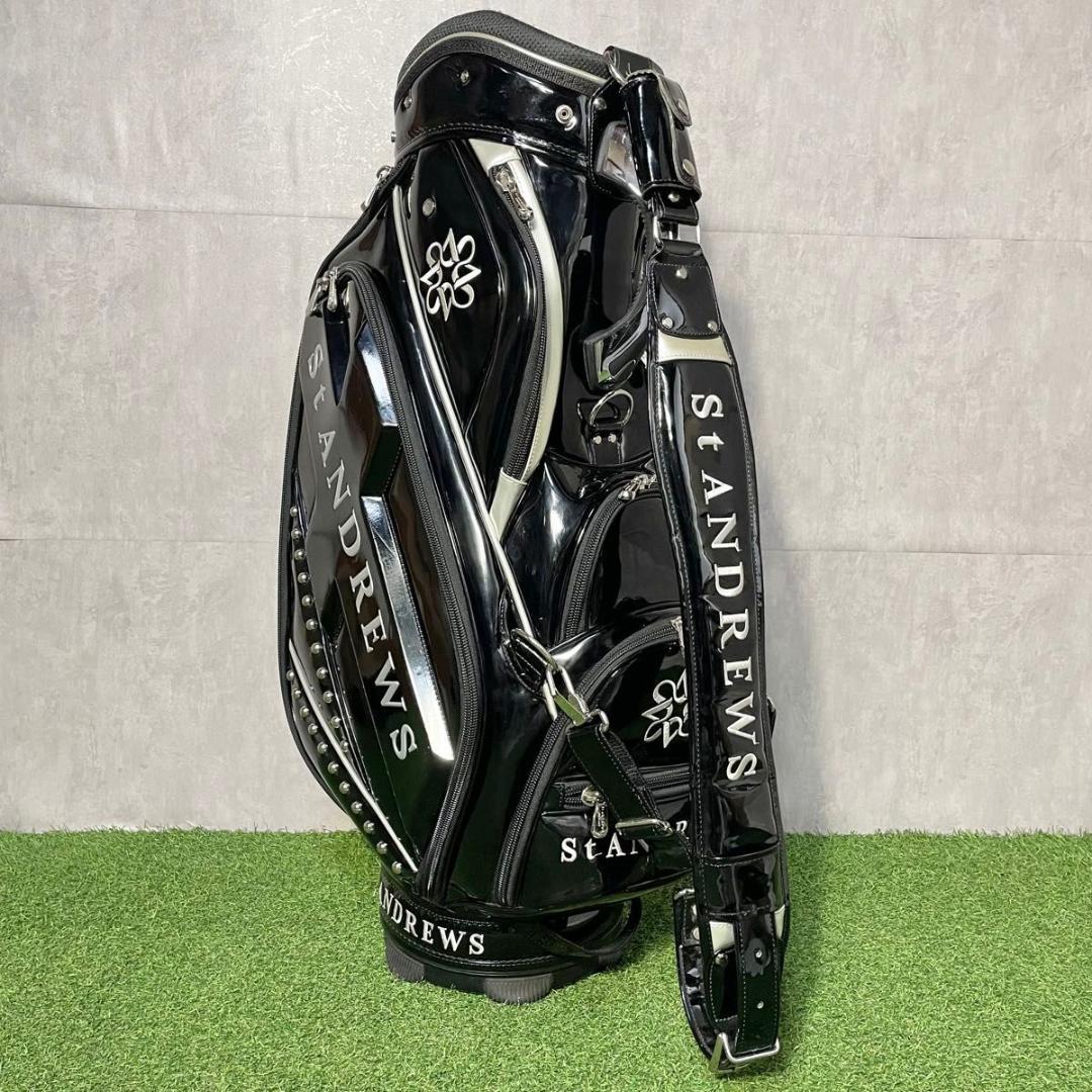 【完売モデル】St ANDREWS セントアンドリュース キャディバッグ ゴルフ