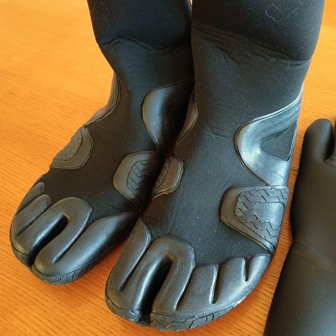 【2点セット】VISSLA ヴィスラ 3mm ブーツ＆グローブ