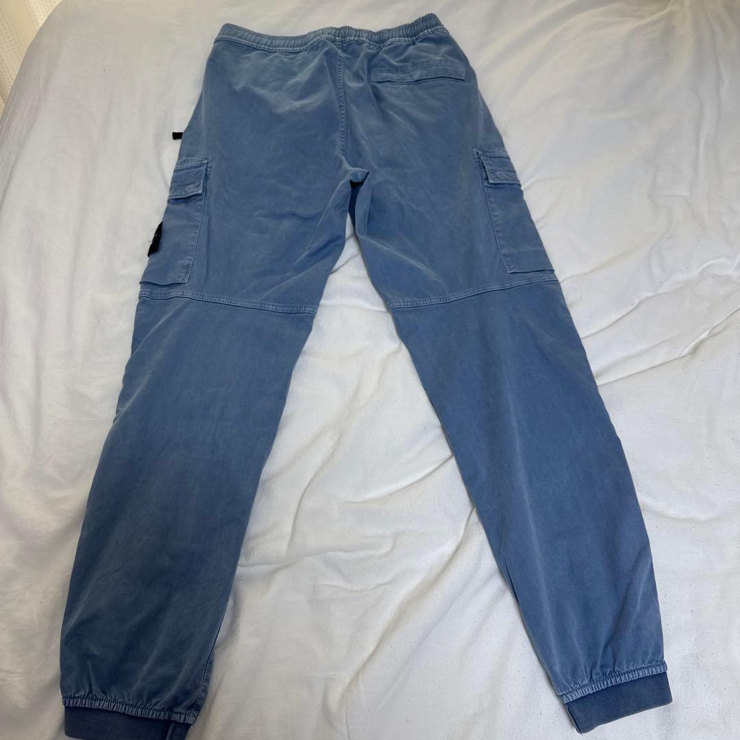 Stone  ブルー カーゴパンツ
