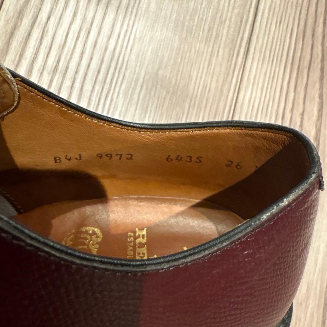 グラッドハンド × リーガル 643S ポストマンシューズ 26cm