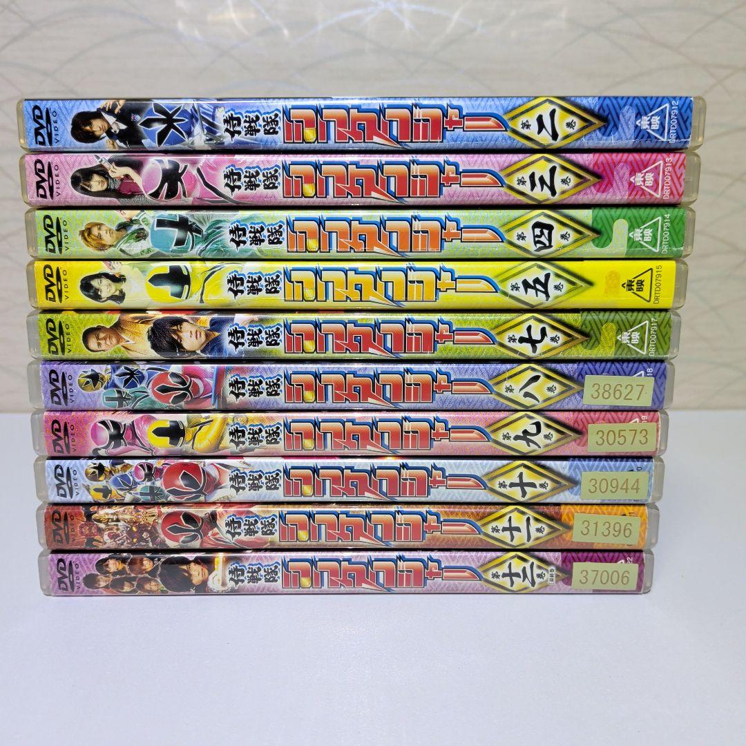 侍戦隊 シンケンジャー　DVD　10本セット