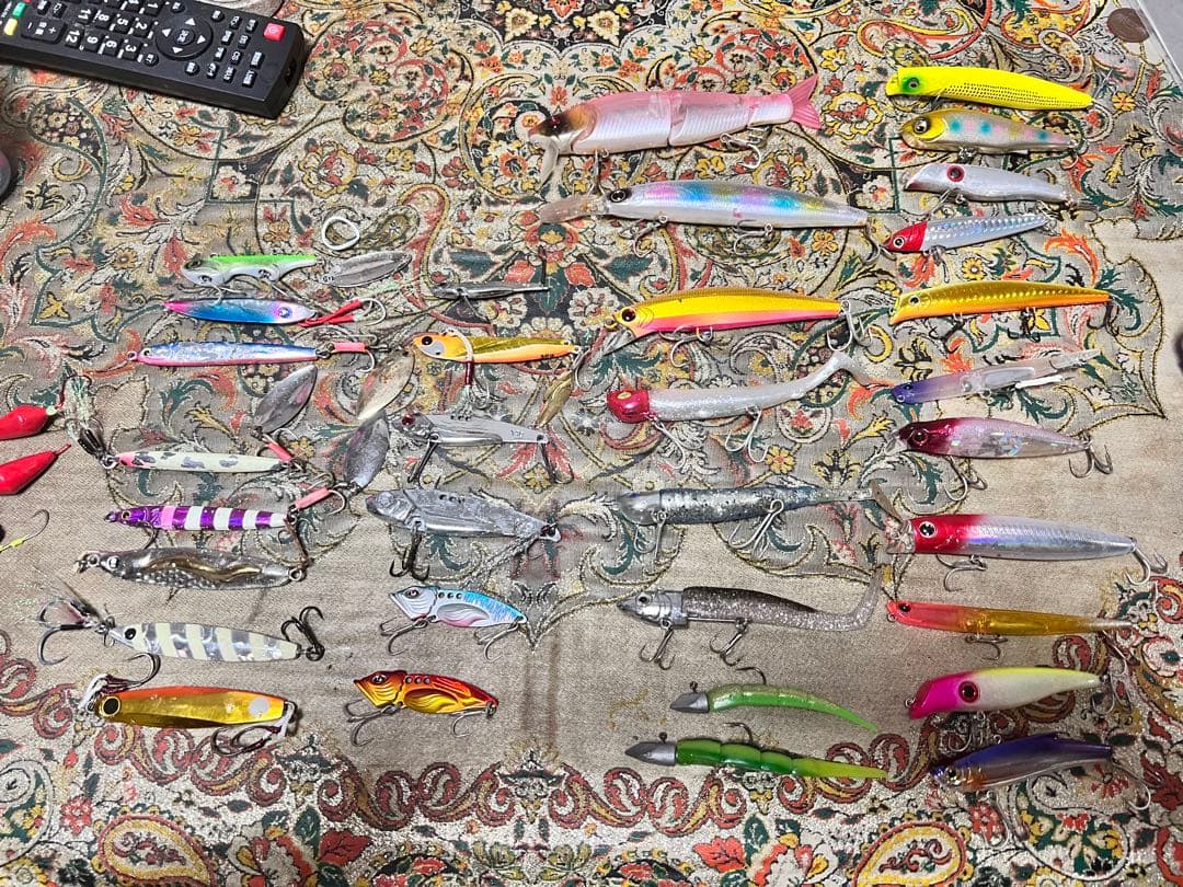 シーバス　青物　ルアー　引退セット‼️ オヌマン　バイブレーション　ミノー
