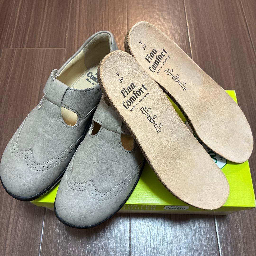 新品フィンコンフォート 2771 UENO グレージュ 39(24.5cm)