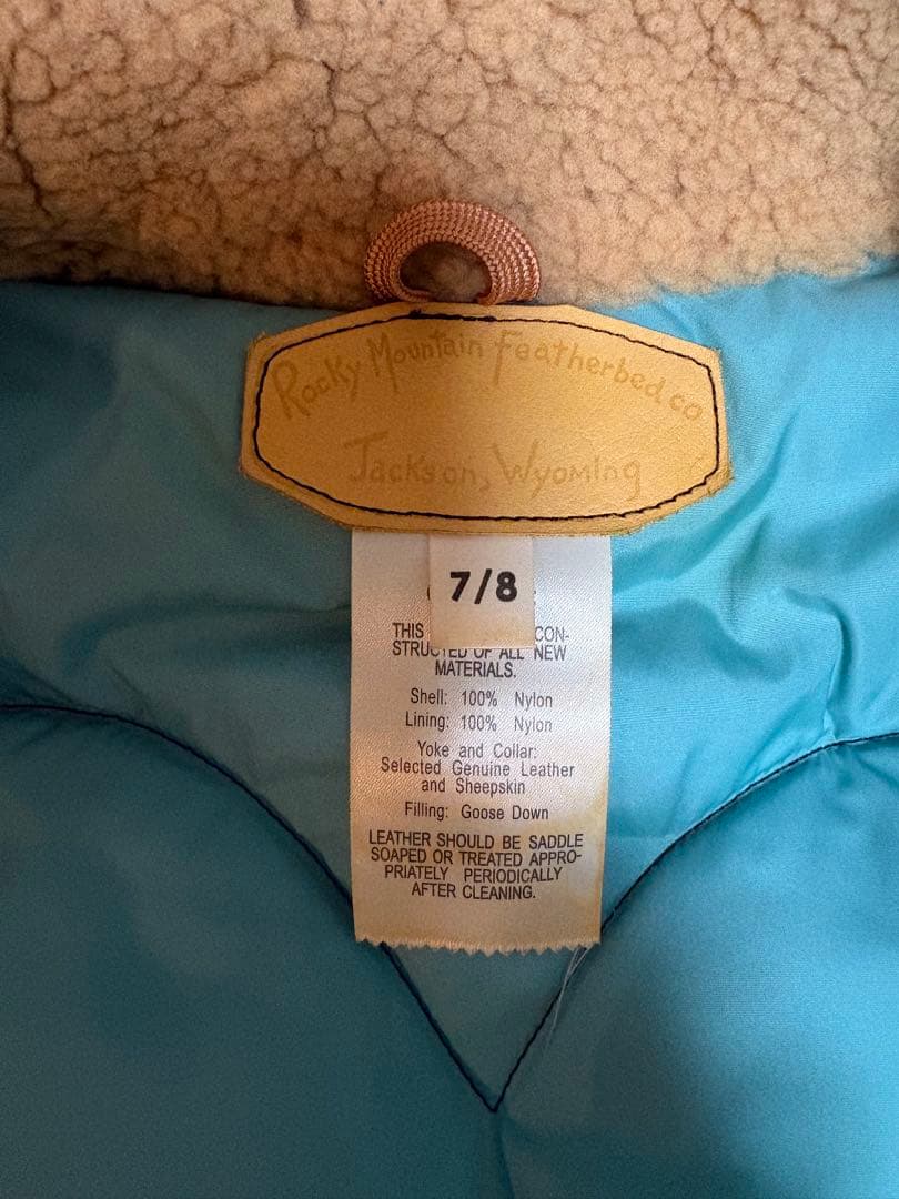 RockyMountainFeatherbedダウンベスト ロッキーマウンテン