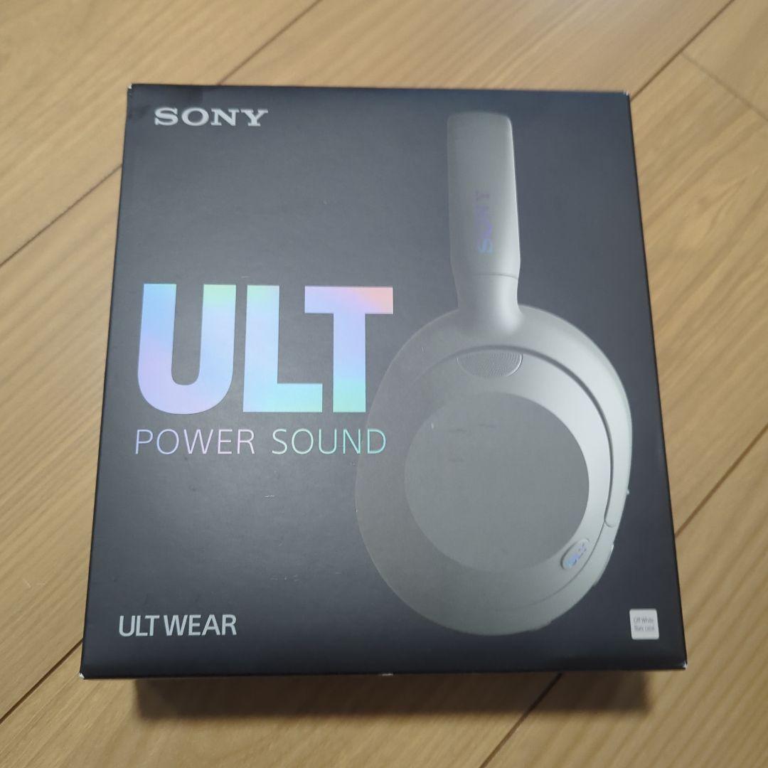 SONY ULT ワイヤレスヘッドホン ホワイト ケース付き