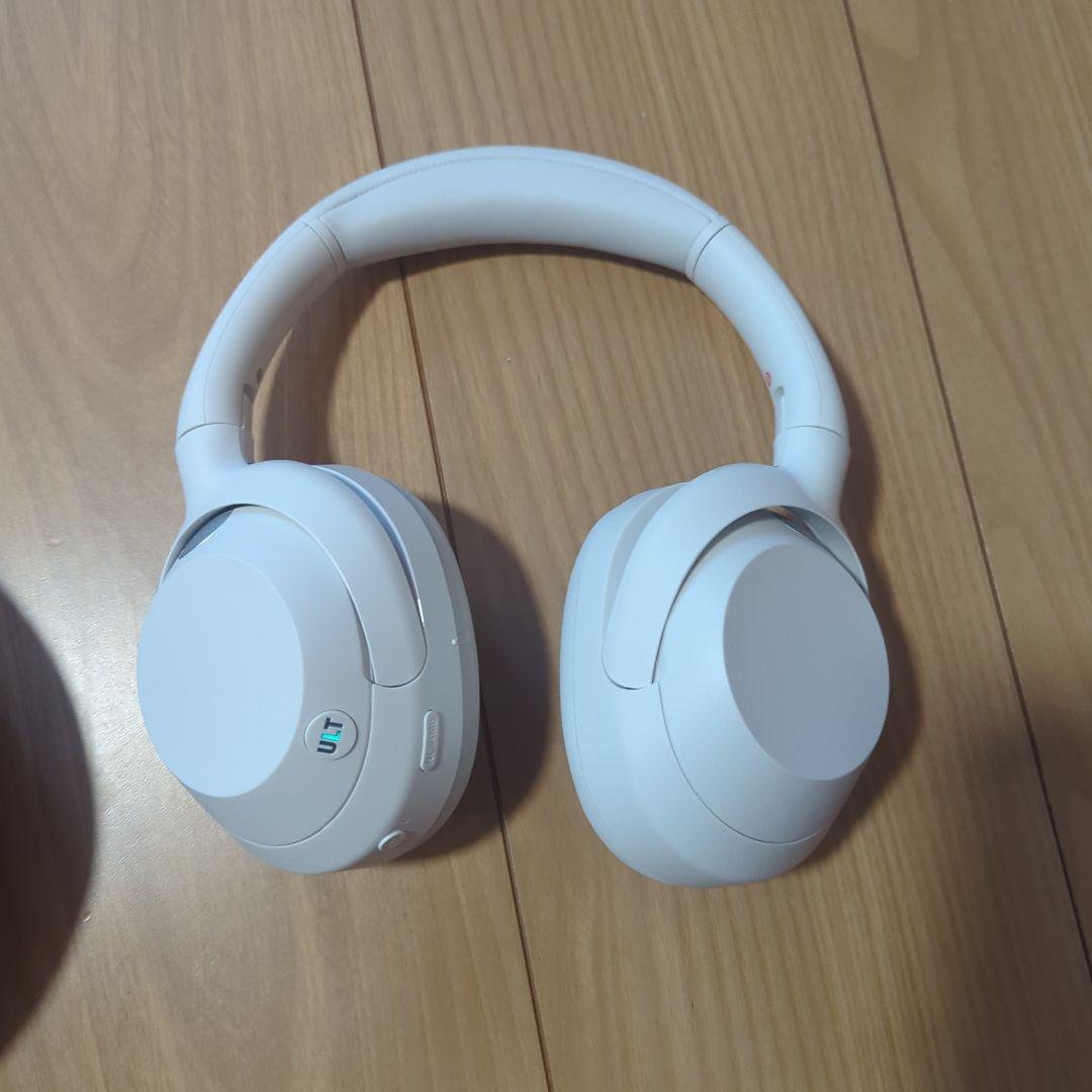 SONY ULT ワイヤレスヘッドホン ホワイト ケース付き