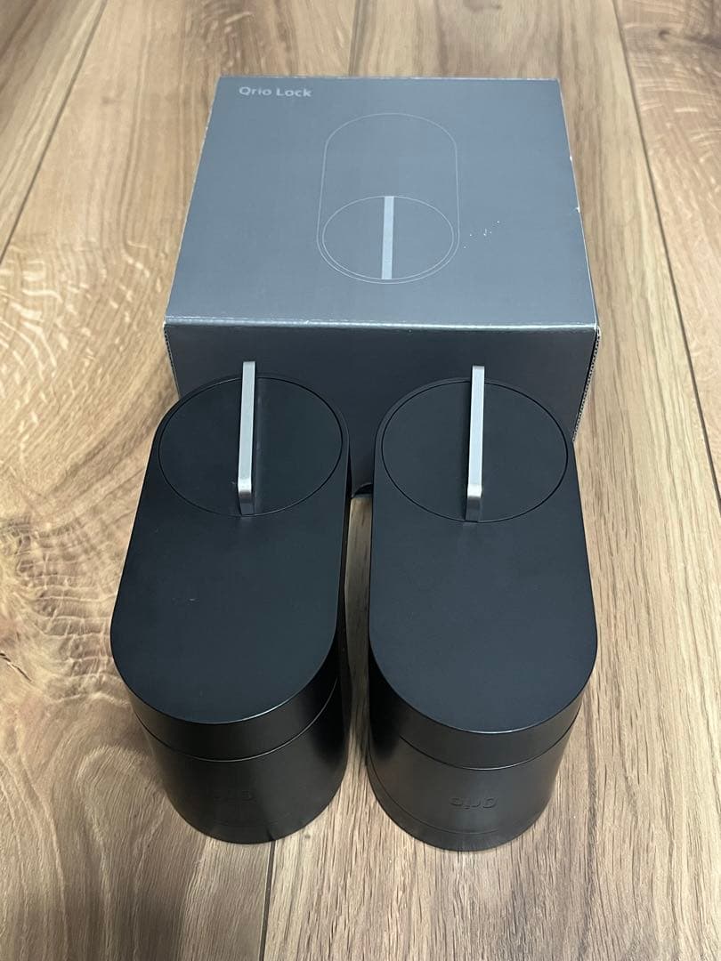 つ*ぎ様 【美品】Qrio Lock ブラック 2個セット