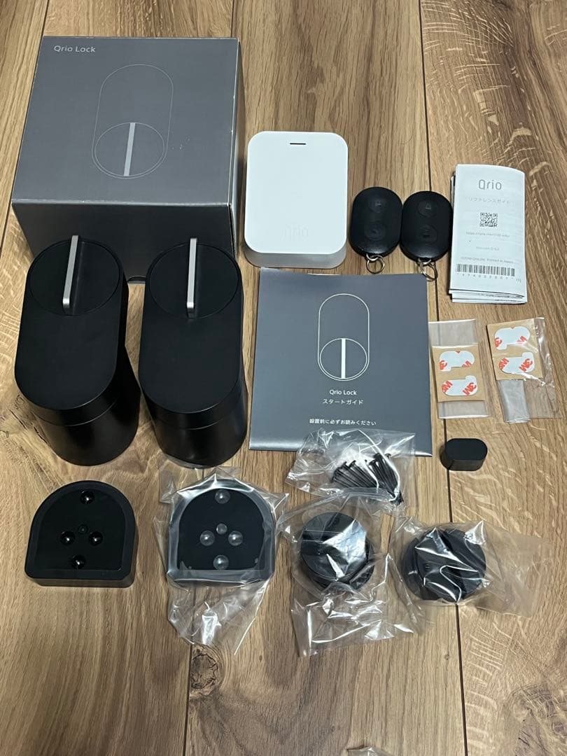 つ*ぎ様 【美品】Qrio Lock ブラック 2個セット