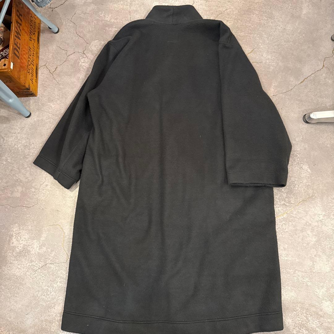 Plantation ダークグレー ロングコート　イッセイミヤケ