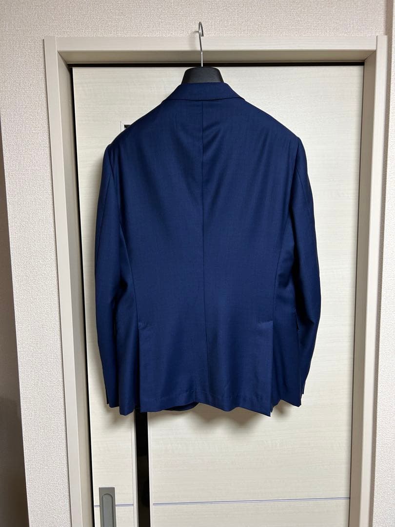 【ピンクの猫】Ermenegildo Zegna ネイビースーツ　52C