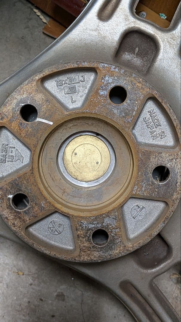 レア?!ADVAN Racing 18インチホイール ４本セット