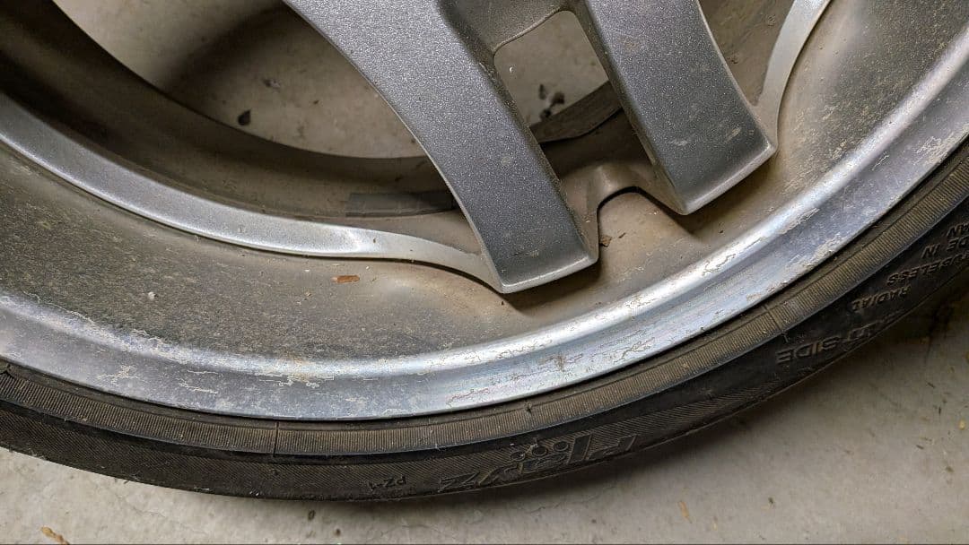 レア?!ADVAN Racing 18インチホイール ４本セット