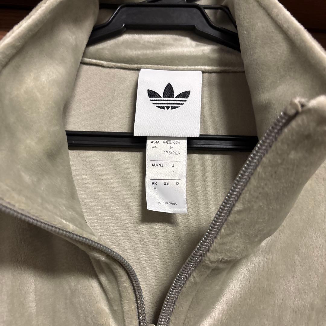 adidas ベルベットジャージ L