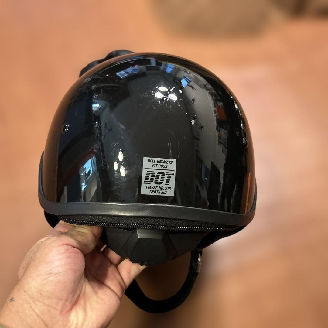 え*ん様 BELL ベル　ハーフヘルメット 黒　レア