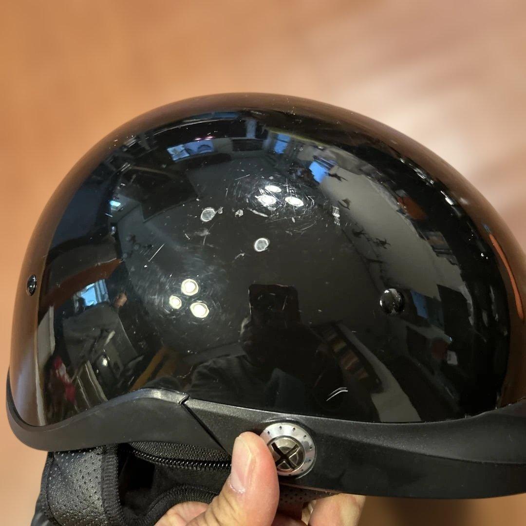 え*ん様 BELL ベル　ハーフヘルメット 黒　レア