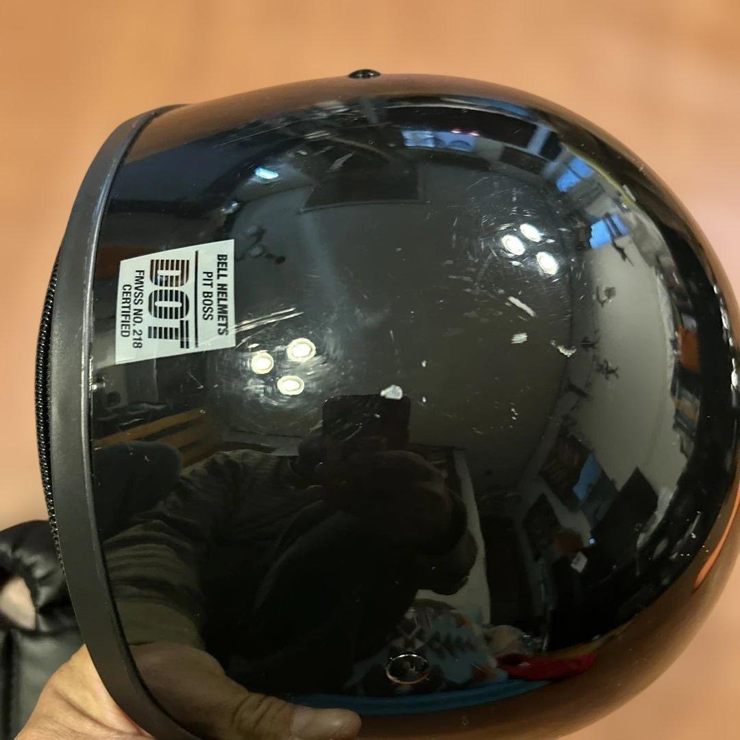 え*ん様 BELL ベル　ハーフヘルメット 黒　レア