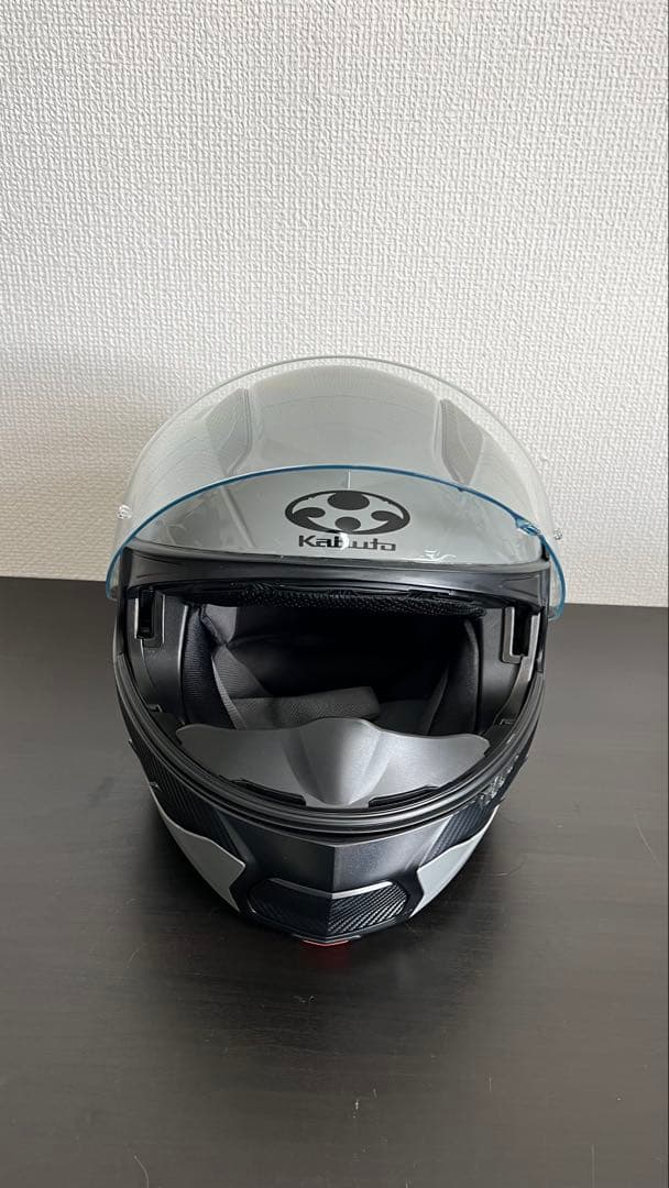 OGK Kabuto (カブト) バイク フルフェイス ヘルメット グレー L