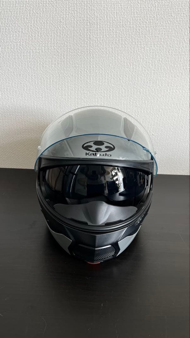 OGK Kabuto (カブト) バイク フルフェイス ヘルメット グレー L