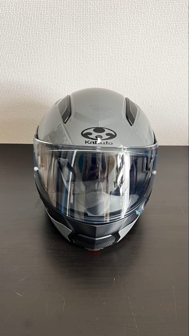 OGK Kabuto (カブト) バイク フルフェイス ヘルメット グレー L