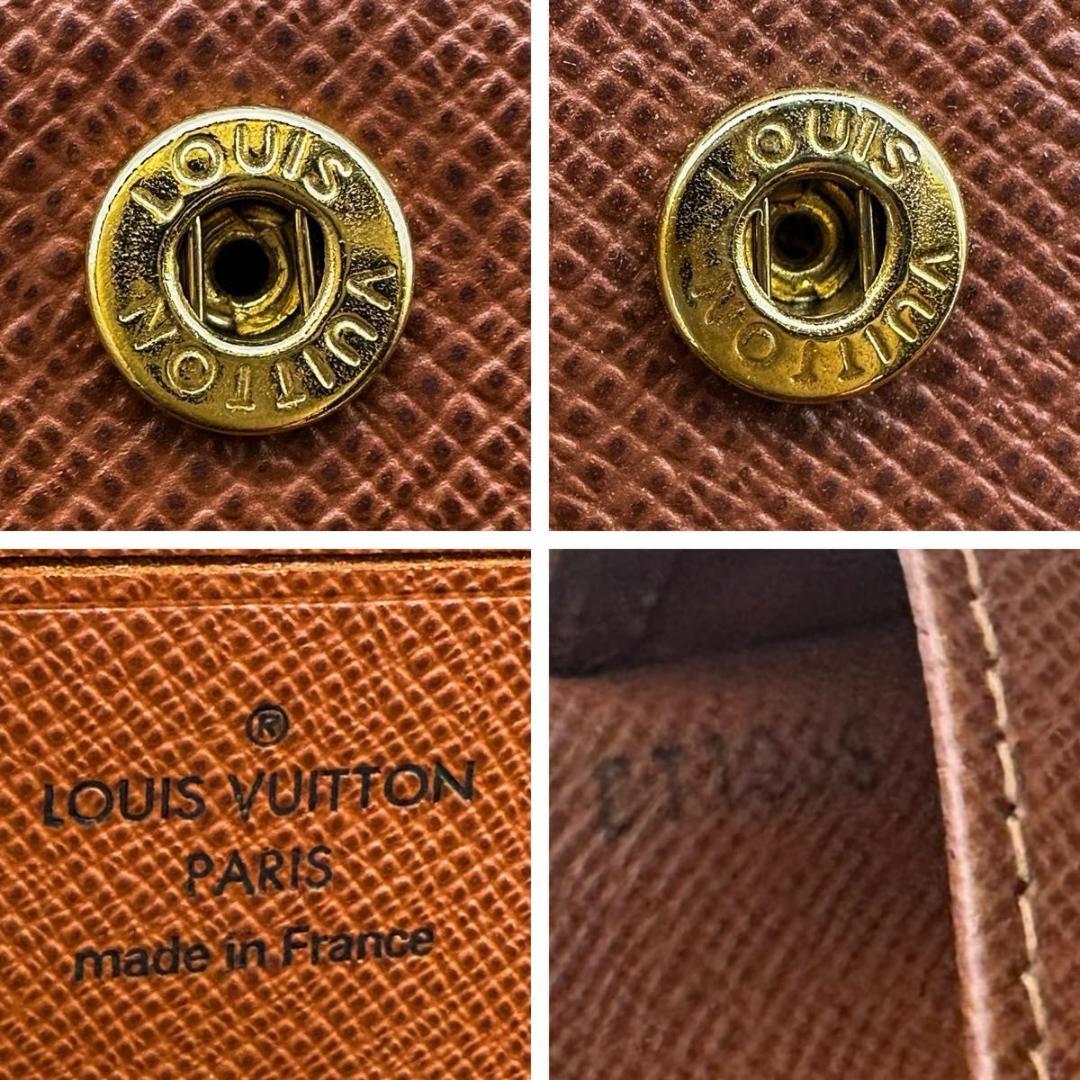 【最上級極美品】箱付 ルイヴィトン 2つ折り財布 モノグラム マジェラン