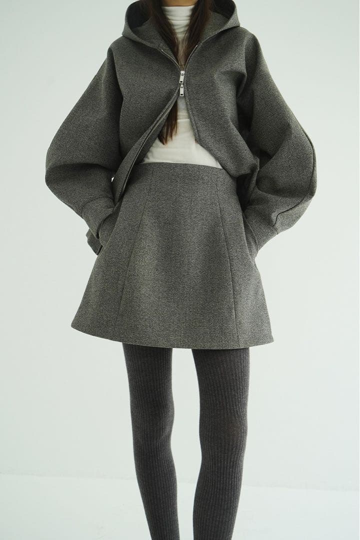 クラネ　CLANE CONSTRUCTIVE MINI SKIRT