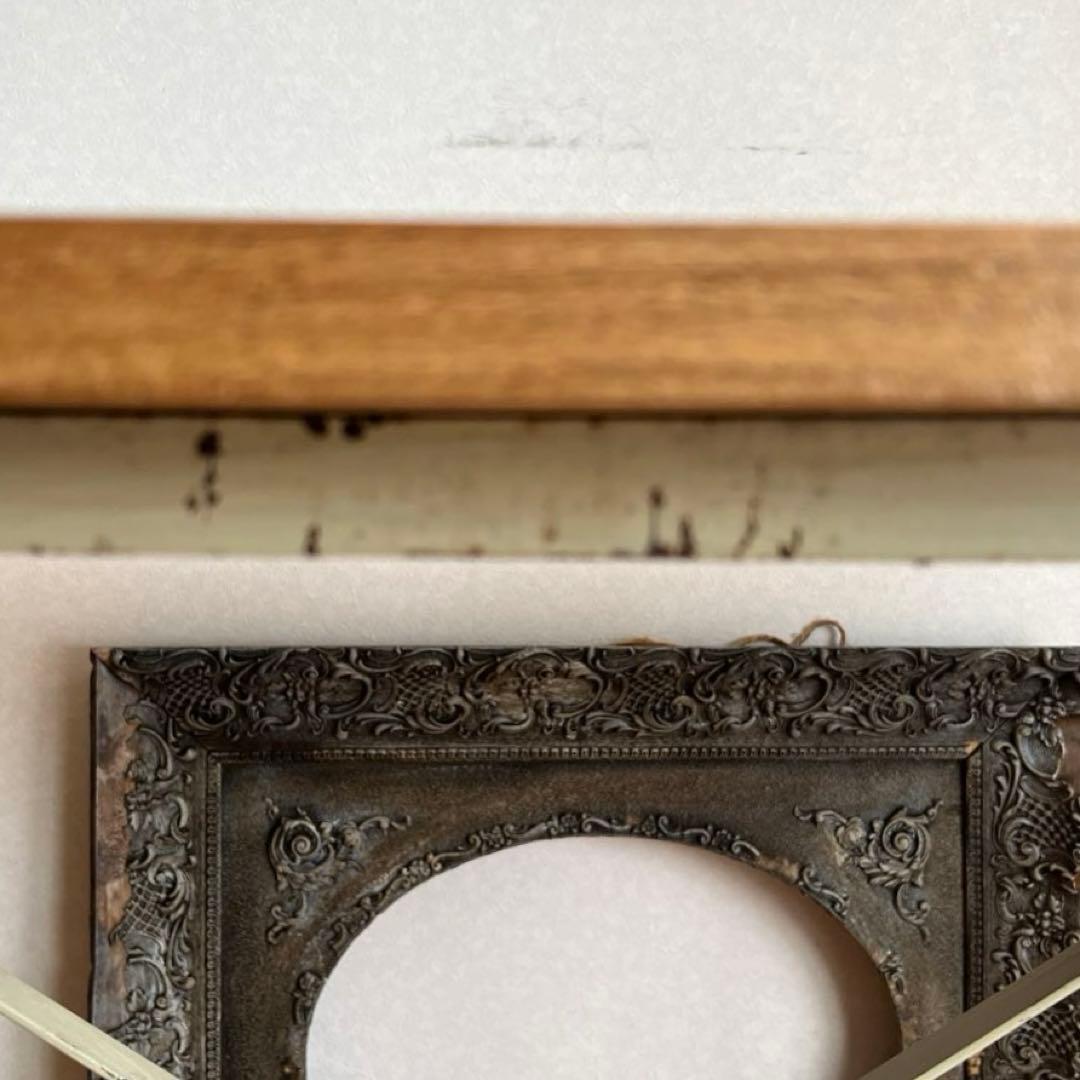 フランスアンティーク　鉄脚テーブル　　　　　ビストロテーブル