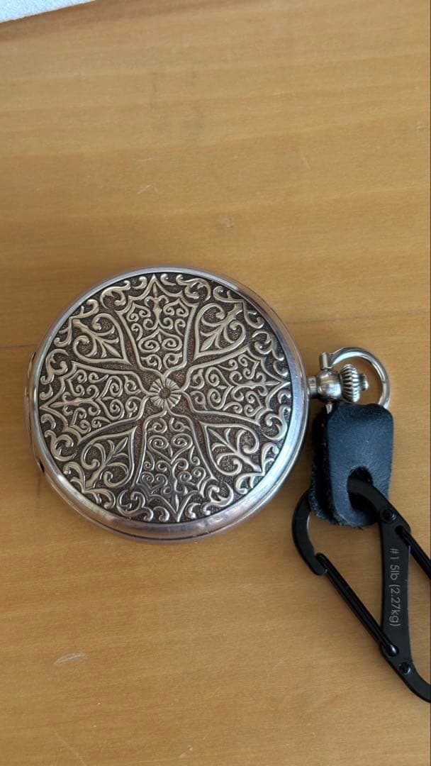 銀座和光懐中時計 WAKO SV925銀無垢手巻き 4S28-003