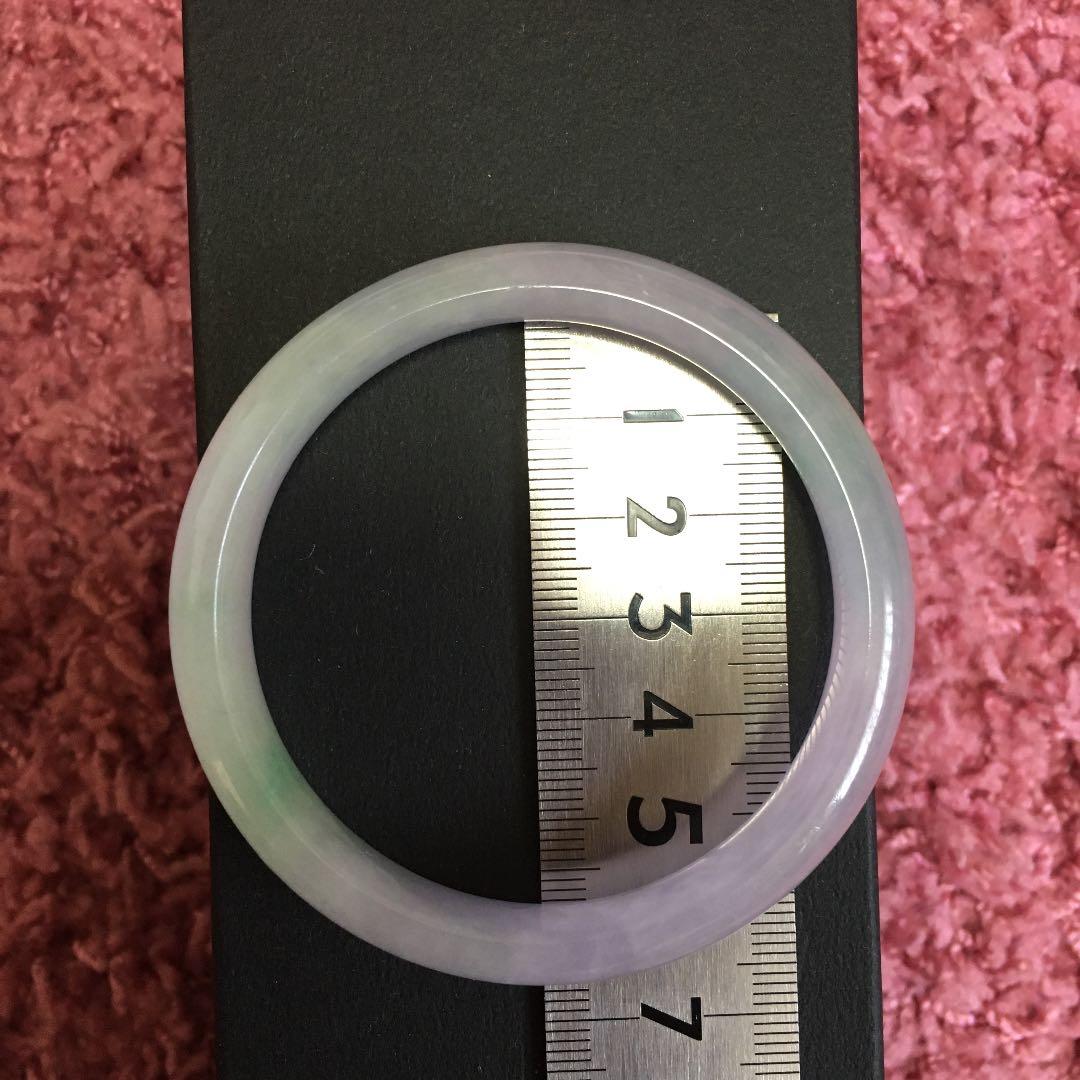 お値下げ^_^ 天然翡翠(ひすい　ジェイド)バングル　二色