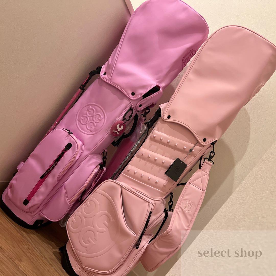 【♡】新品未使用 G/FOREスタンド式 キャディーバック ベビーピンク
