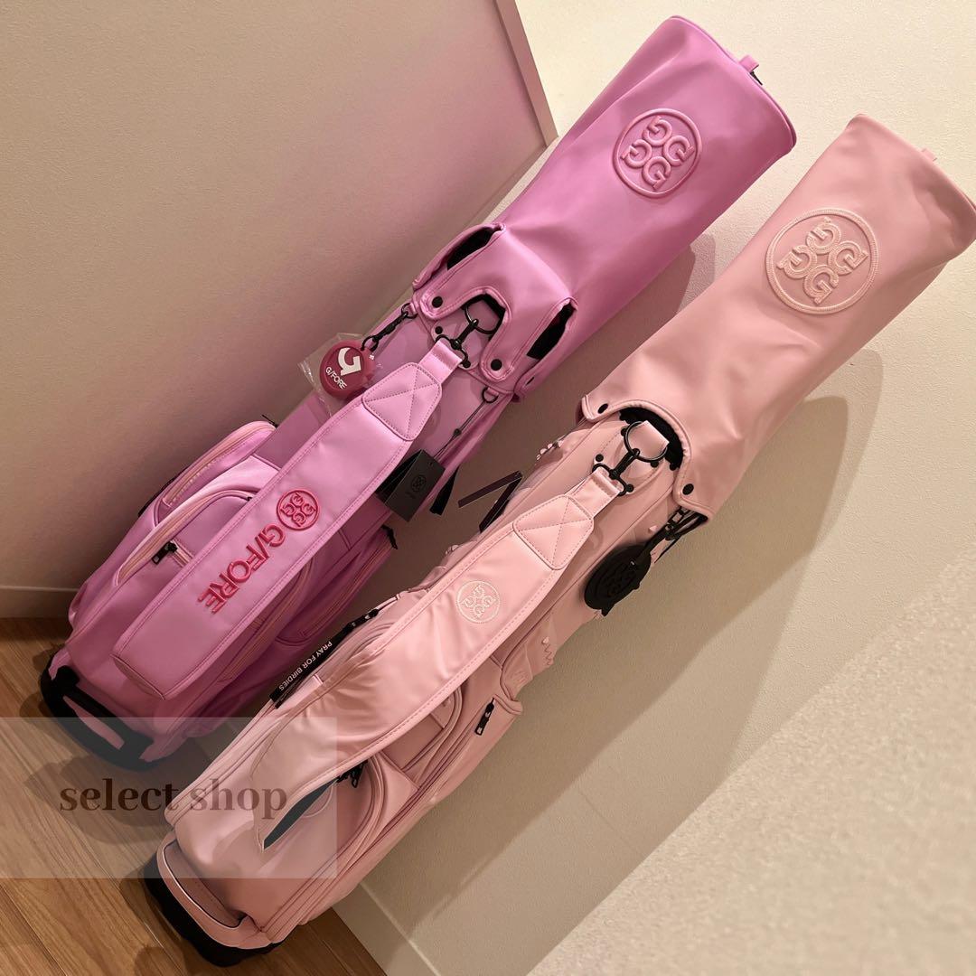 【♡】新品未使用 G/FOREスタンド式 キャディーバック ベビーピンク