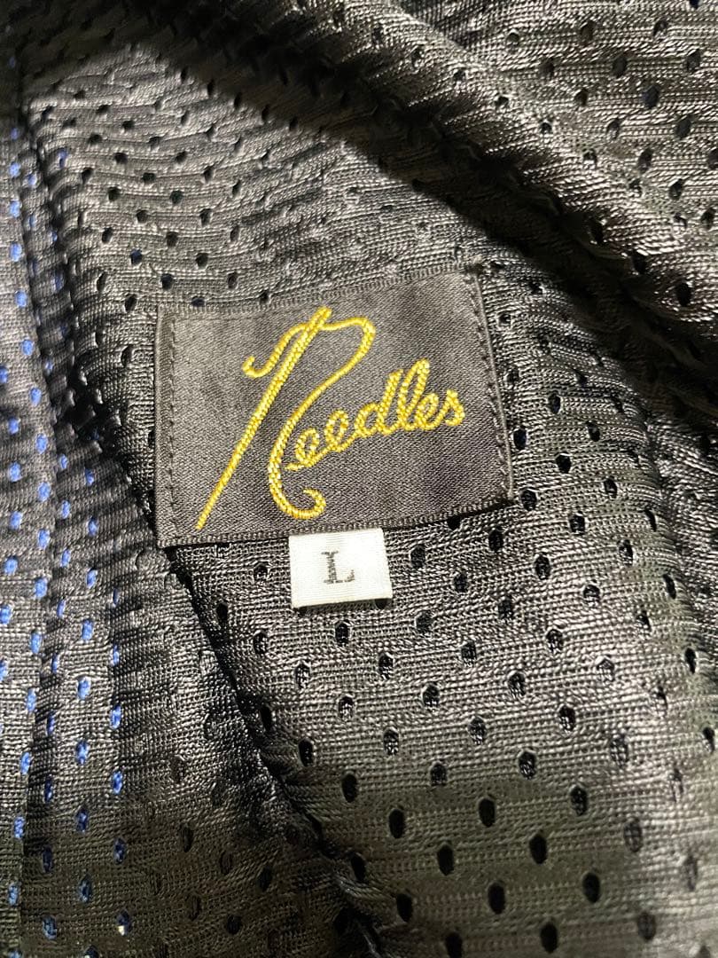 ご*ー様 needles トラックパンツ　2024 ロイヤルブルー　Lサイズ