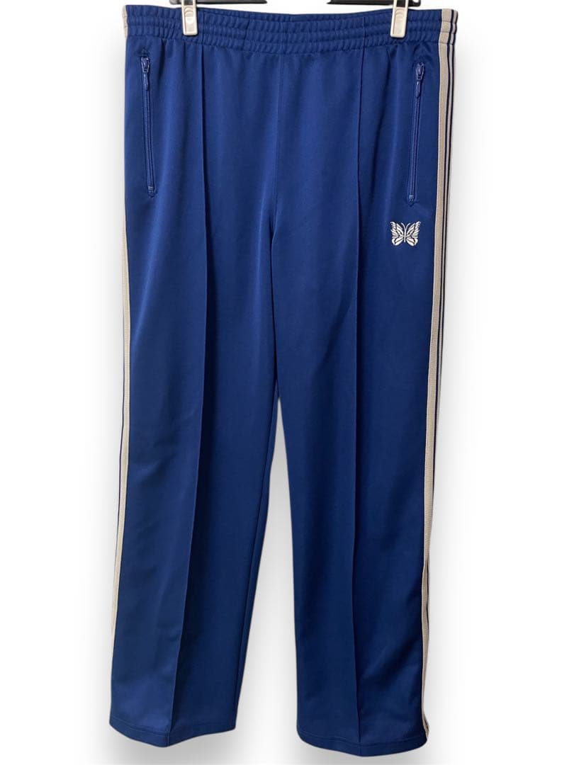 ご*ー様 needles トラックパンツ　2024 ロイヤルブルー　Lサイズ