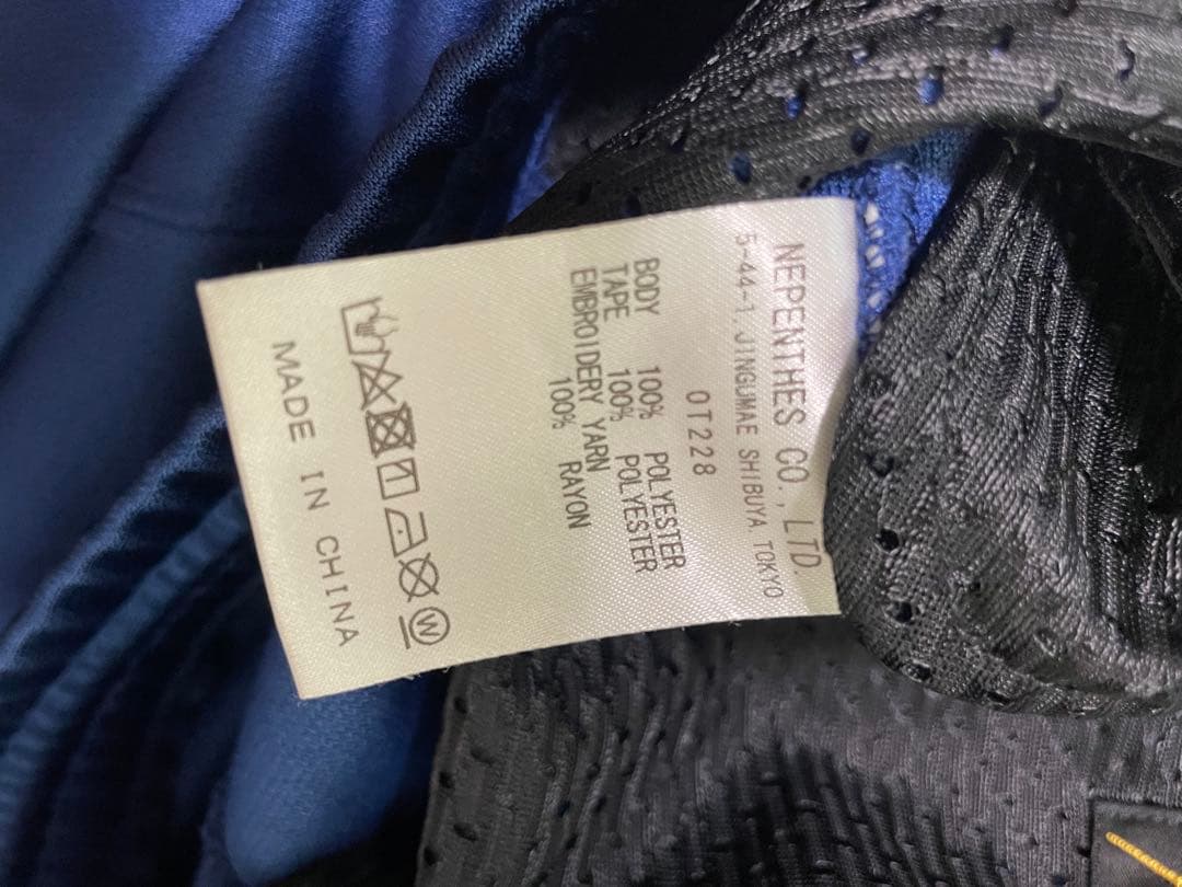 ご*ー様 needles トラックパンツ　2024 ロイヤルブルー　Lサイズ