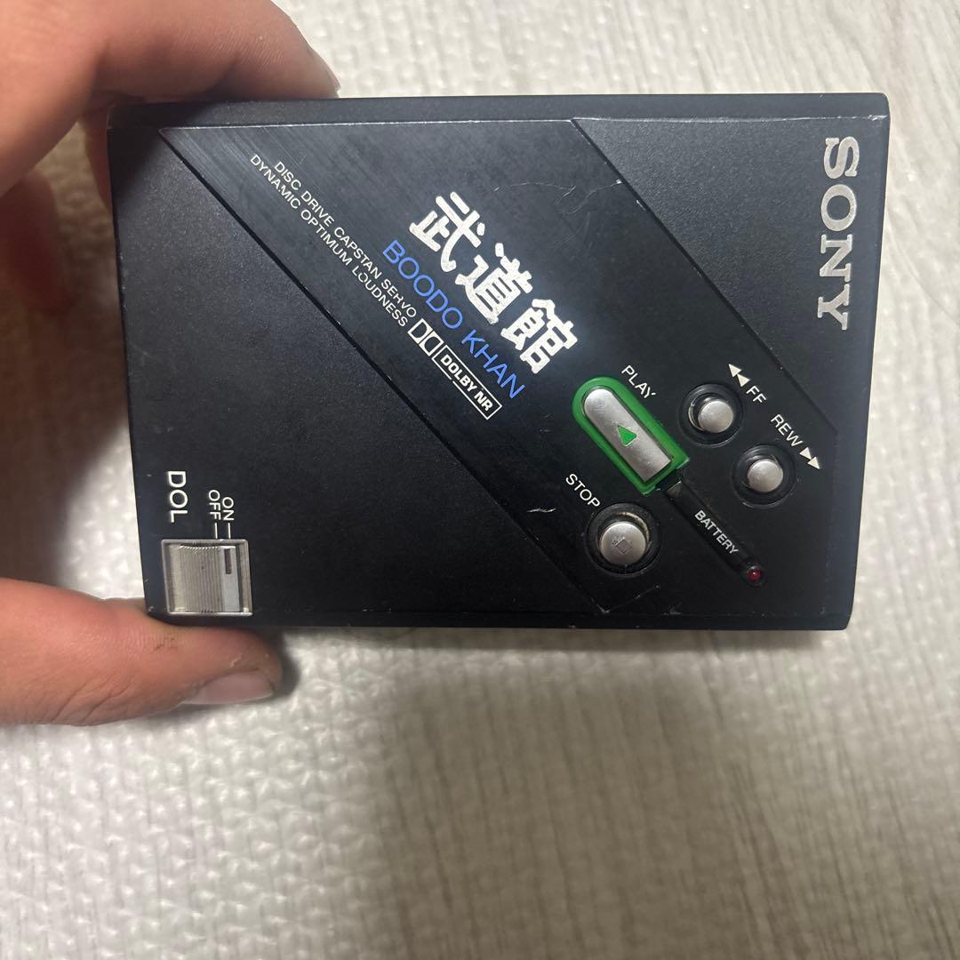 【ジャンク】SONY ステレオカセットプレーヤー　武道館　レア　希少