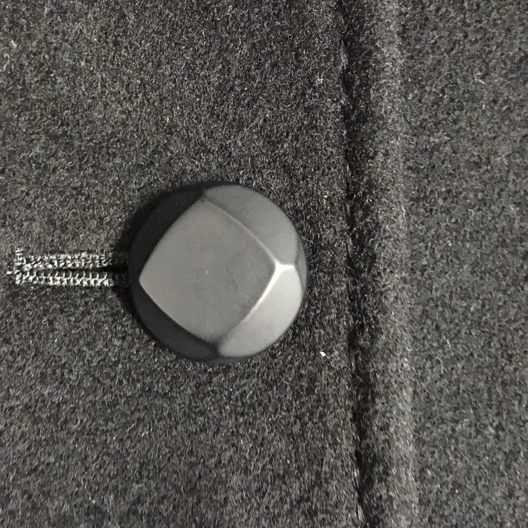 美品 レリアン カシミヤコート 日本製 レディース 15号 ブラック