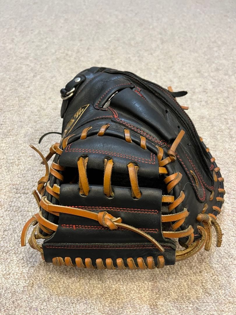 ZETT 捕手用グローブ 黒