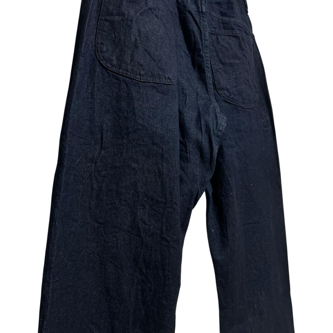 SASSAFRAS ガーデニングアットナイトパンツ 14oz デニム