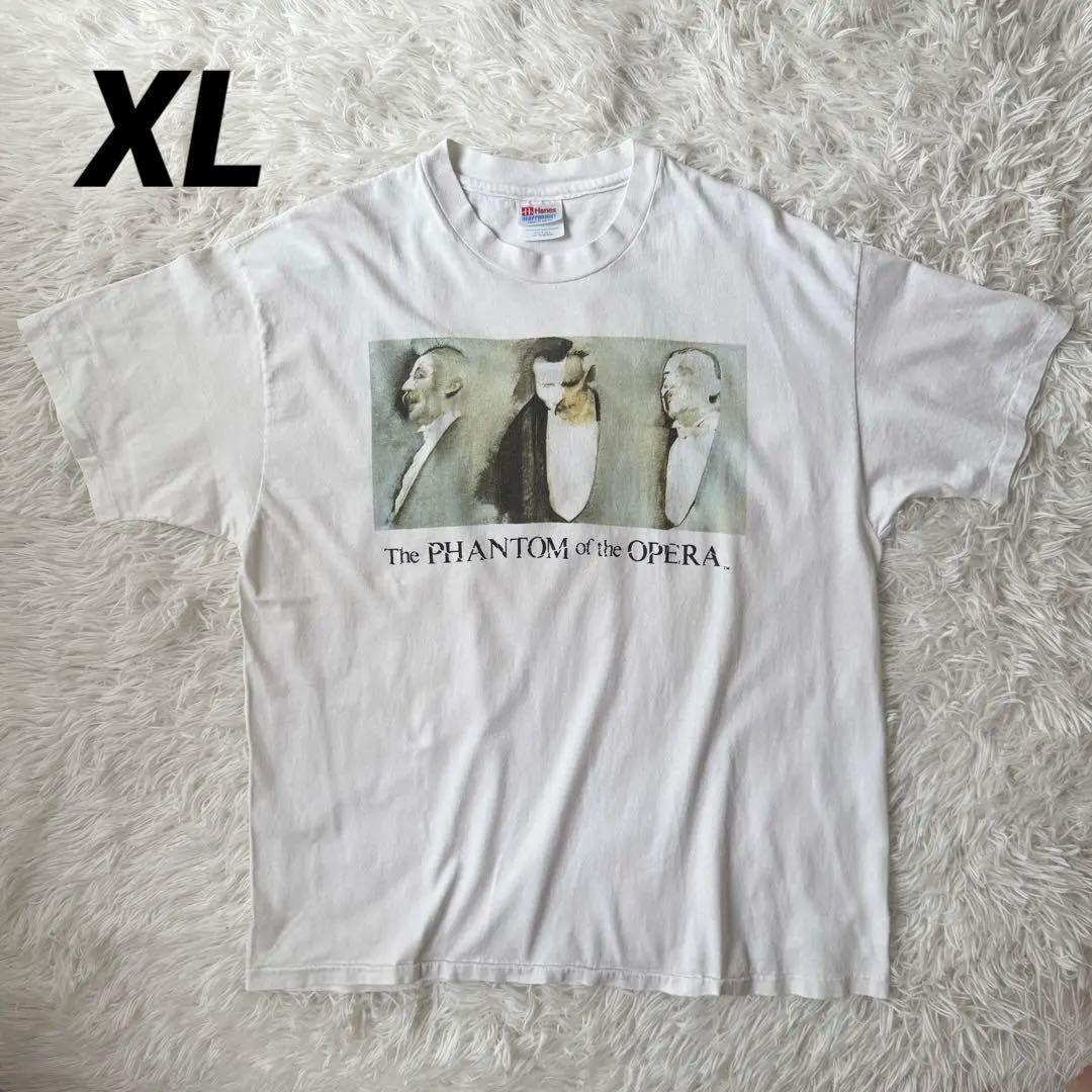 希少デザイン✨ 90s オペラ座の怪人 XL Hanes アート Tシャツ