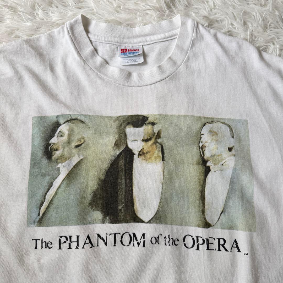希少デザイン✨ 90s オペラ座の怪人 XL Hanes アート Tシャツ