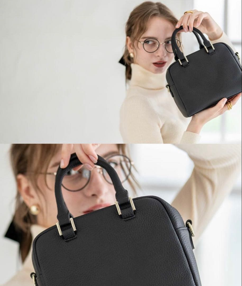 HAYNI ヘイニ 「 Carret カレ 」本革 2way スクエア