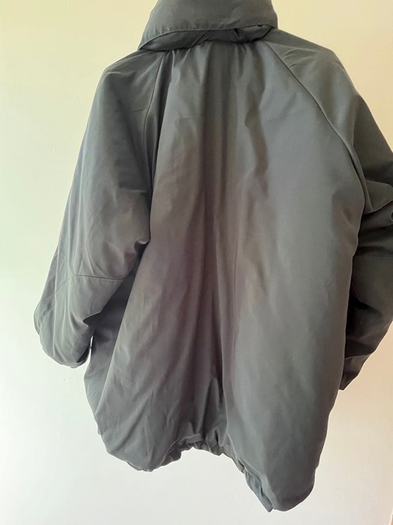 slobe iena ウォッシャブル中綿モンスターパーカー　ブラック　36