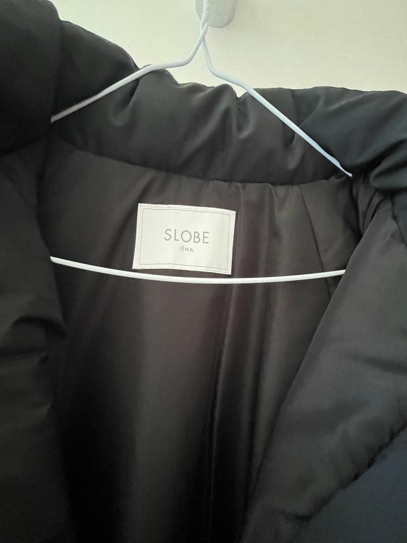 slobe iena ウォッシャブル中綿モンスターパーカー　ブラック　36