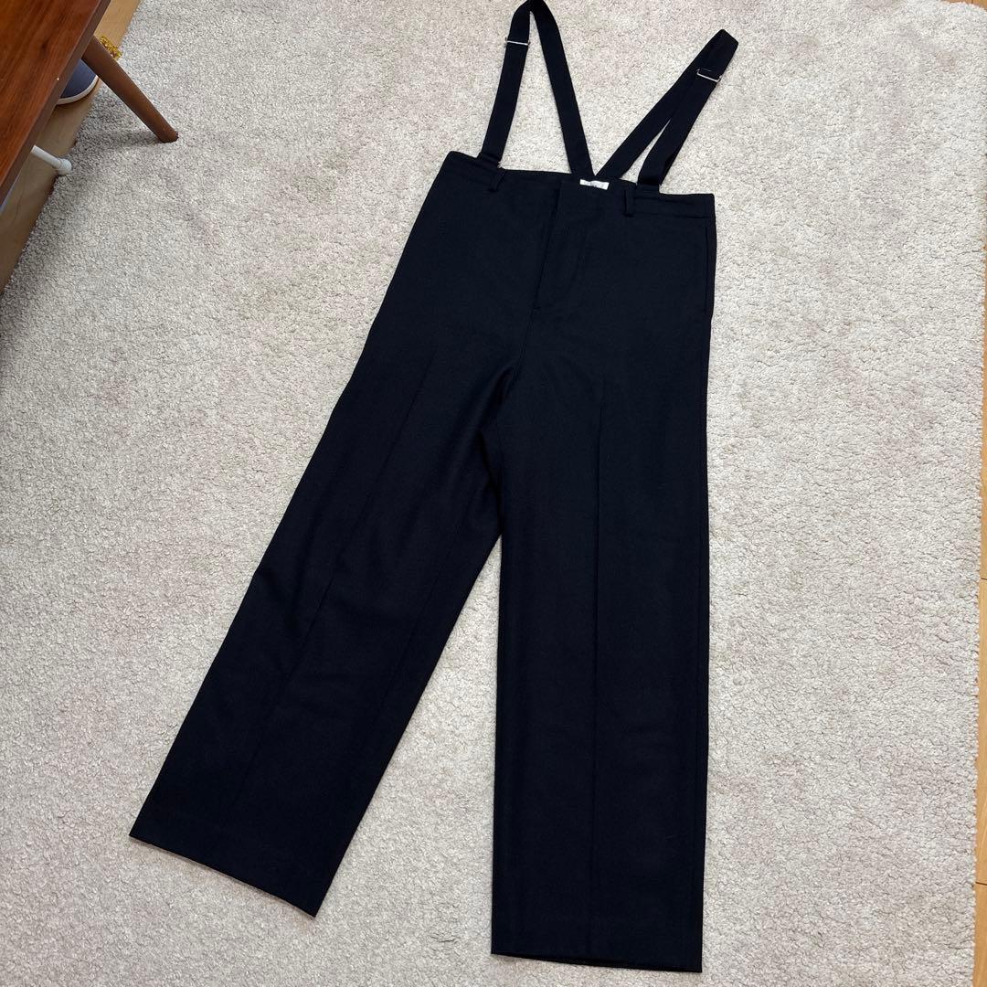 イエナ　IENA ハイウエストサスペンダーパンツ　2023AW サイズ38