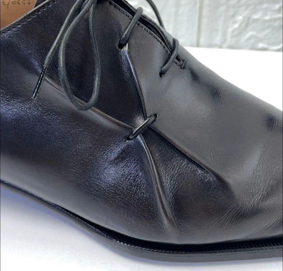 ベルルッティ⭐︎アレッサンドロ71/2ブラックパティーヌ／ホールカット