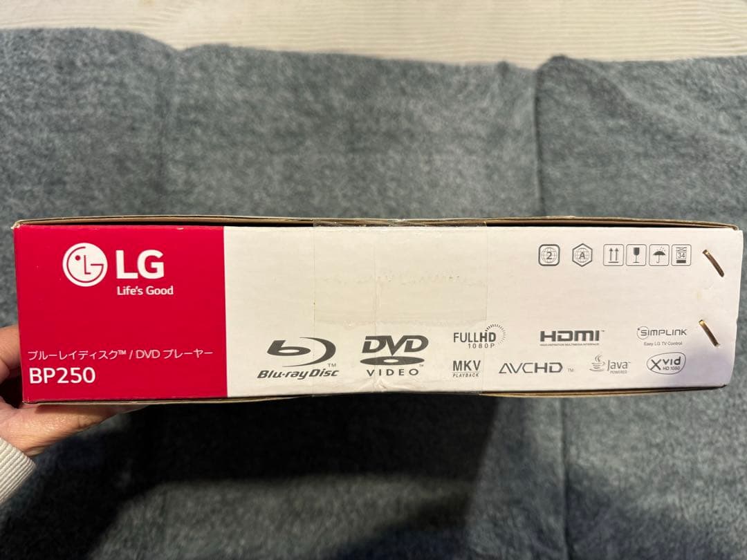 ☆未開封品☆LG BP250 Blu-ray / DVDプレーヤー