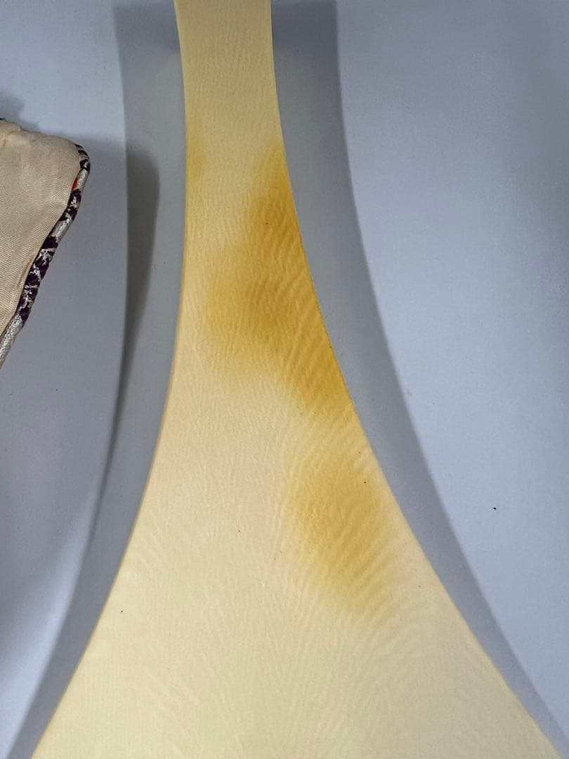 極上　三味線　撥　バチ　天然素材　和楽器　アンティーク　細密細工/BL1-04