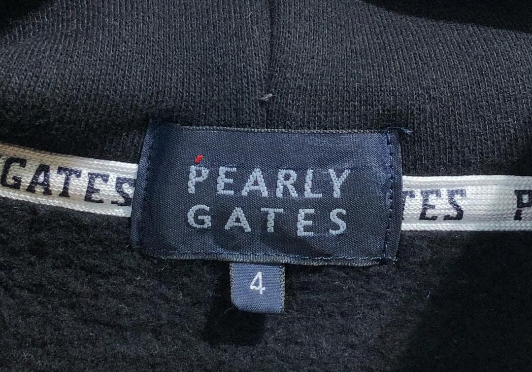 PEARLY GATES スウェット パーカー 裏起毛 4■N0107